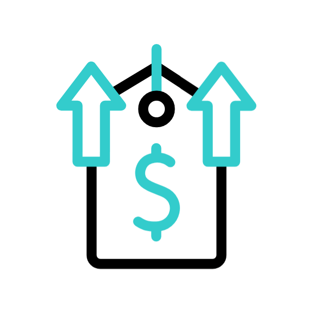 Price up icon